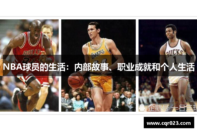 NBA球员的生活：内部故事、职业成就和个人生活