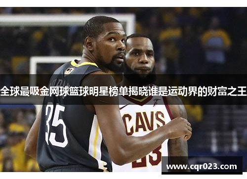 全球最吸金网球篮球明星榜单揭晓谁是运动界的财富之王